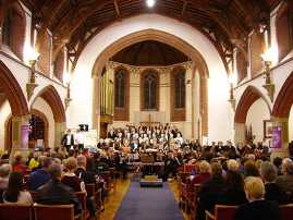 Church Worship Area Concert